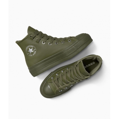 Converse Chuck Taylor All Star Lift Leather High Top-Utility Converse Chuck Taylor All Star Lift Leather High Top-Utility
